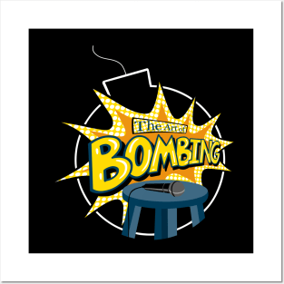 Art of Bombing Pod Comic Logo Posters and Art